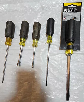 Klein Tools Screwdriver Nutdriver Lot • $7