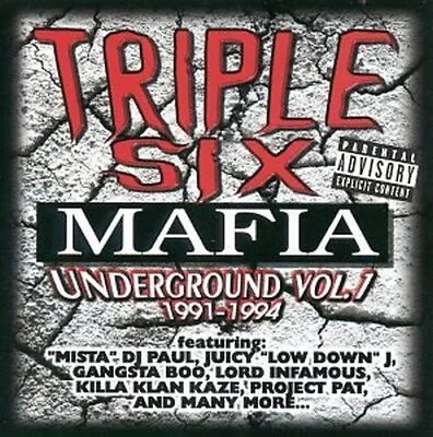 Three 6 Mafia ( Triple) (six) (mafia - Underground 1 New Cd • $25.99