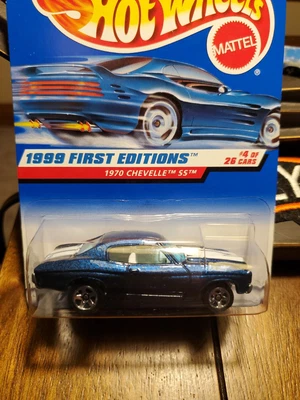 $3 • Buy 1999 Hot Wheels #915 First Editions 4/26 1970 CHEVELLE SS W/White Pin Stripe F