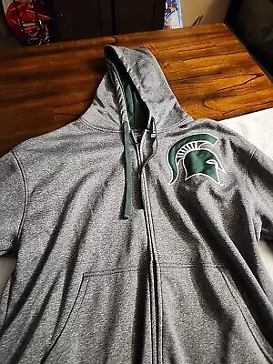 Champion Michigan State University Zip Up Jacket XL • $17.99