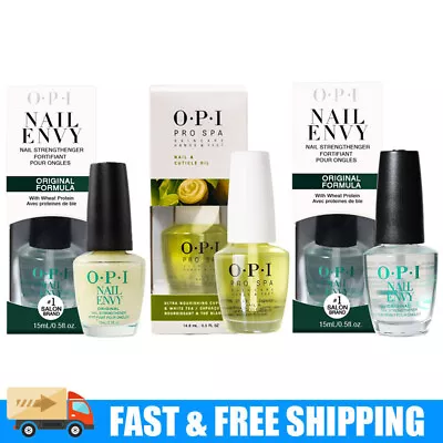 OPI Nail Envy Nail Strengthener Original Formula Base Coat 15ml BOXED Bottle • $9.99