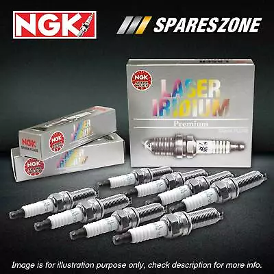 8 X NGK Laser Iridium Spark Plugs For Ford Explorer UT UX UZ 4.6L V8 MPFI 01-08 • $221.79