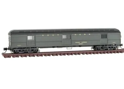 Micro Trains ~ N Scale ~ 70’ Baggage Horse Car ~ REA Southern #4200 ~ 14900330 • $25.97