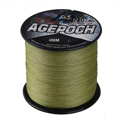 Army Green 100M 300M 500M 1000M Dynema Dorisea Braided Fishing Line 6lbs-500lbs • $13.34