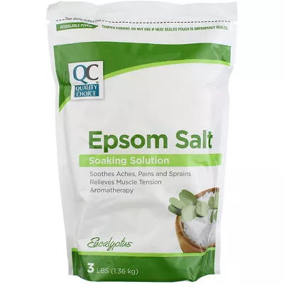 Quality Choice Epsom Salt Eucalyptus 3 Lbs • $16.24