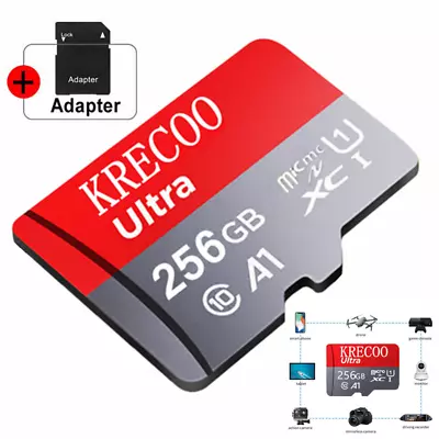 Micro SD Memory Card TF Card 64GB128GB/256GB U1 Class 10 Fast Flash For Camera • $4.87