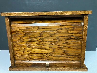 Antique VTG 1907 Stafford Roll-Top Tambour Letter File Secretary Office Cabinet • $275