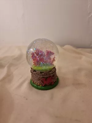 £8.99 • Buy Mini Welsh Souvenir Red Dragon Snow Globe West Wales