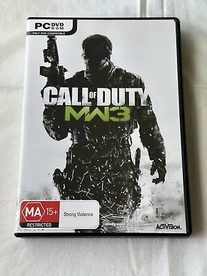 Call Of Duty Modern Warfare 3 MW3 (PC Game) With Case And Manual | Like New Cond • $50