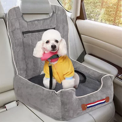 Dog Car Seat Cover Pet Puppy Booster Seat Chair Splash Proof Travel Sleeping Bed • £25.98