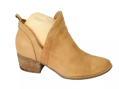 I Love Billy Tan Brown Quality Leather Ankle Boots Size 38 • $29.99