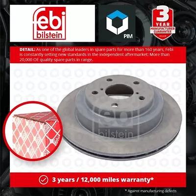 2x Brake Discs Pair Vented Fits SUBARU IMPREZA GC8 GF8 2.0 Rear 98 To 00 EJ205 • $70.36