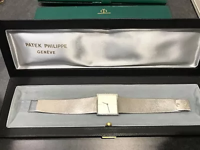 PATEK PHILLIPE Vintage Men’s 18K White Gold Ref. 3503/2  - FULL SET • $17500