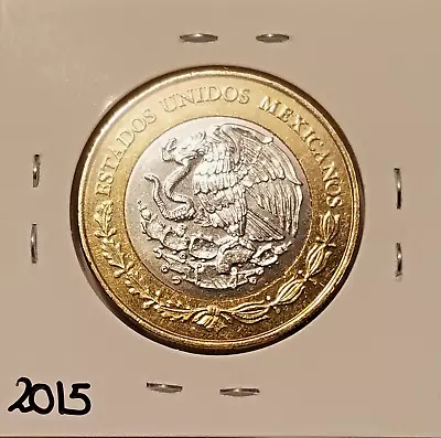 Mexico 20 Pesos 2015 Generalissimo Jose Maria Morelos Pavon Bicentennial Death. • $5.99
