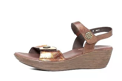 Munro Women's Brown Platform Slingback Wedge Sandals 1217 N3815* Size 12N • $125.37