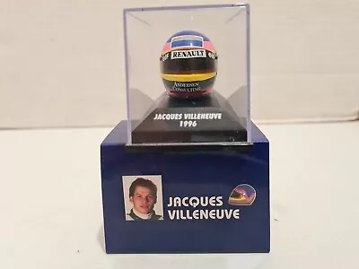 Minichamps 1:8 Jacques Villeneuve Helmet F1 1996 • £9.99