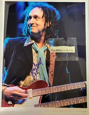 Mike Campbell Signed Dirty Knobs Tom Petty Autograph COA  • $200