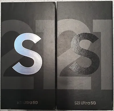 Original Empty Box Samsung Galaxy S21 Ultra 5g - Retail Empty Box • £12.99