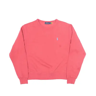 £17.99 • Buy POLO RALPH LAUREN Sweatshirt Pink Womens M