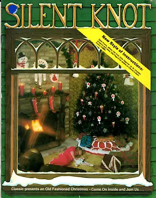 SILENT KNOT Pattern Book Macrame Classic Publications 1979 • $9.75