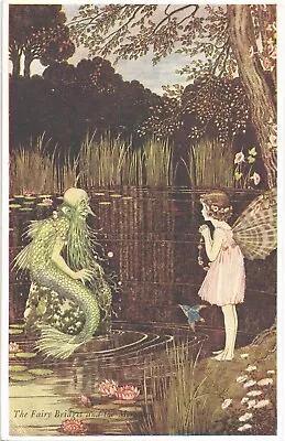 Ida Rentoul Outhwaite. Fairy Bridge & The Mermaid In Series 75 By A.& C.Black. • £7.50