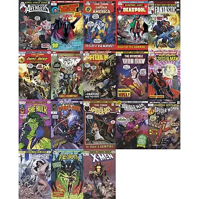 Marvel Blood Hunt Vampire Variants (2024) | Marvel Comics | COVER SELECT • $3.88