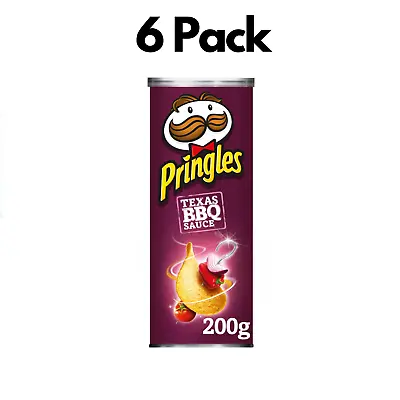 £16.93 • Buy Pringles Texas BBQ Sauce 200g X 6 Packs Big Offer