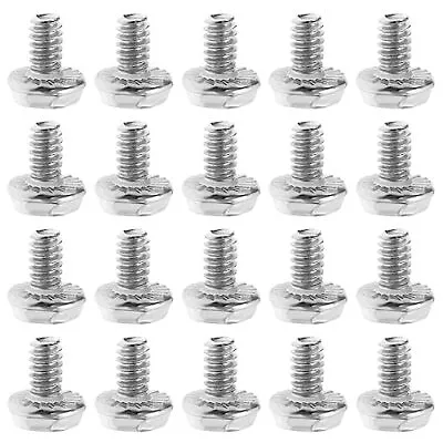 100Pcs Toothed Hex 6/32 Screws Motherboard Mounting Screws 6/32 Hard Drive PC... • $14.97