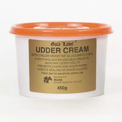 Udder Cream 450g Equine First Aid Sores Chaps Healing Grazes Free Postage • £11