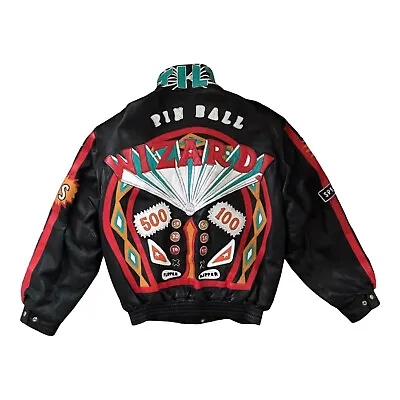 Jeff Hamilton The Who Pinball Wizard Custom Premium Full Leather Designer Jacket • $4999.99