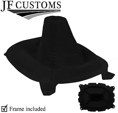 Black Stitch Luxe Suede Gear Gaiter+plastic Frame For Mazda Rx7 Fd3s 92-02 • $297.77