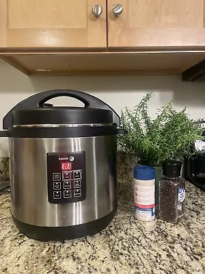 NEW Fagor 6-Quart Kitchen Pot Select Electric Pressure Cooker Instant Rice NEW • $40