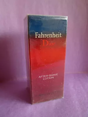 Dior Fahrenheit 100 Ml 3.4 Oz Vintage After Shave Lotion Sealed Box NIB • $75