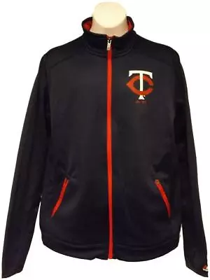 NEW Minnesota Twins YOUTH Sizes S-M-L-XL Majestic Therma Base Zip Front Jacket • $17.42