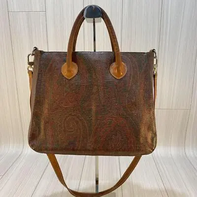 Handbag Tote Bag 2 Way Etro - Luxury Fashion Shoulder Bag Designer Purse • $120.79