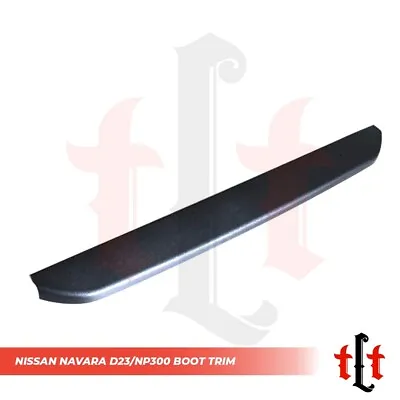 £49.99 • Buy Fits Nissan Navara D23/NP300 Boot Trim Rear Tailgate Protector Cover Body Kit