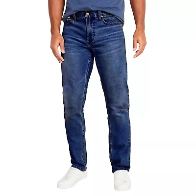 Men's Flex Stretch Slim Straight Jeans (Sizes 30-42) • $16.97