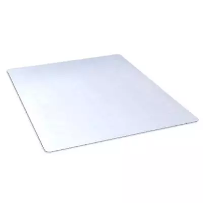 Clear Rectangle Office Chair Mat For Hard Floors 46 In. X 60 In. Indoor • $49.50