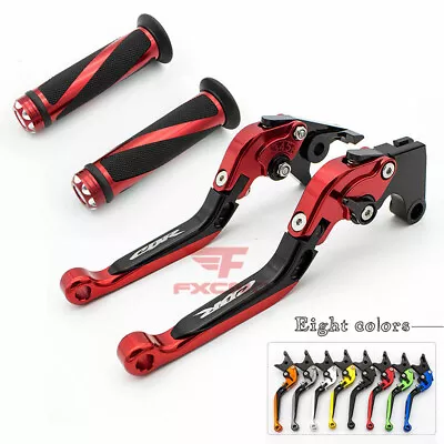 For Honda CBR 600 F2 F3 F4 F4i Cbr F4i 1991-2007 Brake Clutch Levers Grips Logo • $35.98