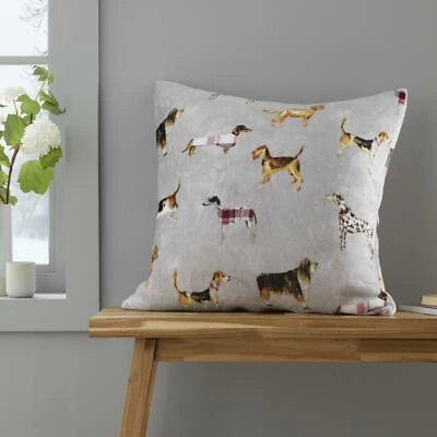 £13.95 • Buy Catherine Lansfield Country Dogs Cushion Large Fleece Filled Cushions 22  X 22 