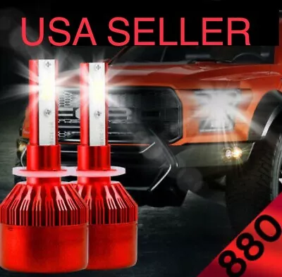 WHITE 6000K 880 899 LED Fog Light Bulb 6K Lamp For Chevy Corvette 1997 - 2004 C5 • $22.97