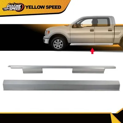 Fit For 09-14 Ford F-150 Pickup 4 Door Crew Cab Outer Rocker Panels 1Pair New • $56