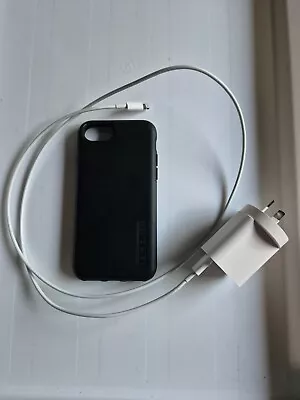 Apple Iphone Charger Lightening Cable 2022 And Iphone SE Case - Excellent Cond • $2