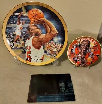 Vintage Michael Jordan Chicago Bulls Collectors Plates Bradford Exchange • $30