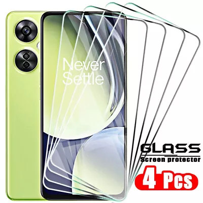 4 Pcs Tempered Glass For OnePlus 10 9 8 Pro Nord 2 CE N10 N100 Screen Protector • $16.05