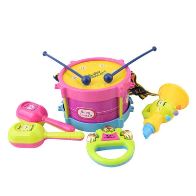 £7.63 • Buy Kids Drum Trumpet Music Percussion Instrument Toy Child Early Learning Toy PF