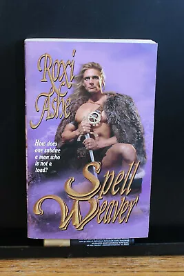 SPELL WEAVER Roxi Ashe 1st Ed Paperback Historical Romance Viking England • $10