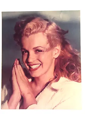 Marilyn Monroe Vintage Photo Andre De Dienes Norma Jeane (1949) KODAK 8x10 • $43.58