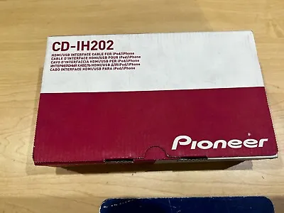 PIONEER CD-IH202 AppRADIO MODE HDMI USB INTERFACE CABLE FOR IPhone IPod CDIH202 • $20