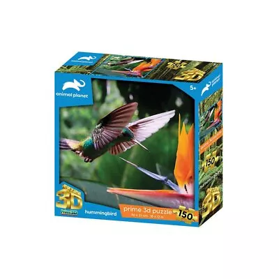 Animal Planet Prime 3D Puzzle - Over 60 Pieces (R)  Parrot Hummingbird Frog • £4.99